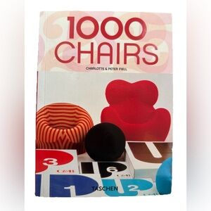 Taschen 1000 Chairs by Charlotte Fiell, Peter First 1st Edition VG PB 2005